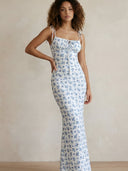 Zara–Floral Maxi Dress - Vessita
