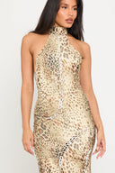 LENA-Leopard Luxe Gown