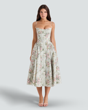 SABINE-VINTAGE ROSE DRESS