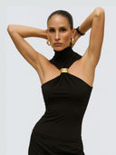 Liora-Ring Halter Top