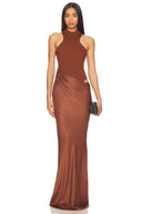 Noelle-Sculpt Maxi Dress