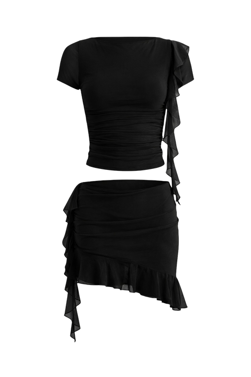 Seren-Flare Mesh Set