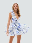 Noor-Blossom Wave Dress