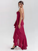Lilou-Ruffle Maxi Dress