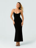 Alba-Satin Slip Dress