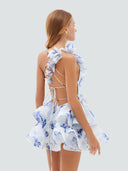 Noor-Blossom Wave Dress