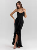 Lilou-Ruffle Maxi Dress