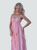 Léa-Drape Glow Gown