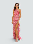 Lara-Floral Cascade Dress