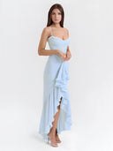 Lilou-Ruffle Maxi Dress