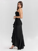 Lilou-Ruffle Maxi Dress
