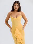 Lilou-Ruffle Maxi Dress
