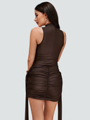 Kaia-Drape Bodysuit Wrap