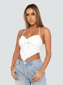 Alina-Tie Top