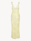 Ines-Floral Mesh Gown