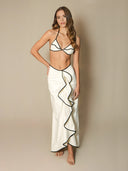 Mira-3Pc Ruffle Maxi Set