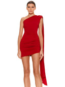 Rita-Ruched Bold Dress