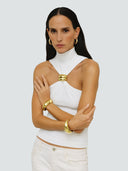 Liora-Ring Halter Top