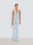 Isla-Drape Shine Dress