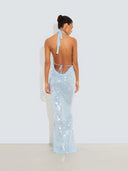 Isla-Drape Shine Dress