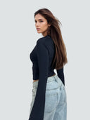 Elodie-Lace Trim Top