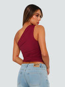 Maya-One Shoulder Top