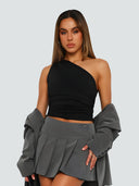 Maya-One Shoulder Top