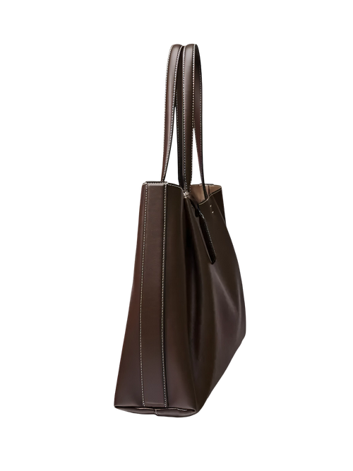 Iris-Leather Tote