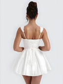 Elsa-Corset Flare Dress