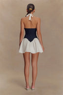 Talia-Two Tone Halter