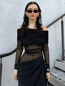 Naya-Off Shoulder Dress
