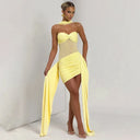 Nia-Sheer Glow Gown