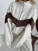 Amira-Stripe Jogger Fit