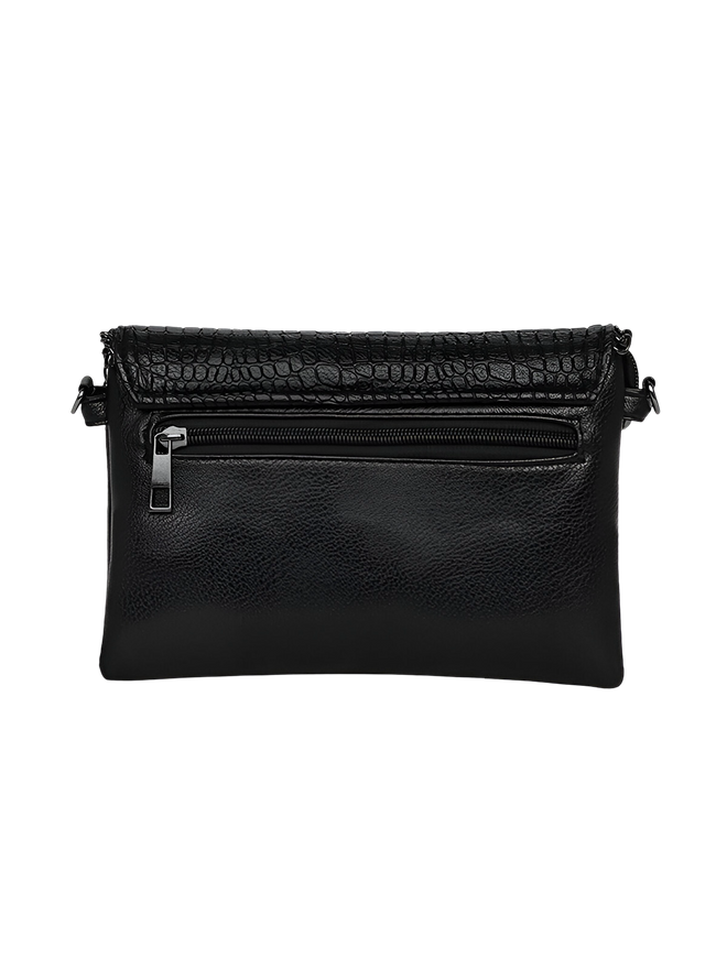 Vivian-Black Edge Bag - Vessita