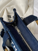 Aria-Denim Tote Bag