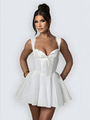 Elsa-Corset Flare Dress