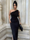Esme-Side Slit Dress