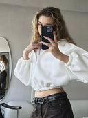 Nora-Crop Hoodie