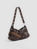 Ivy-Buckle Shoulder Bag