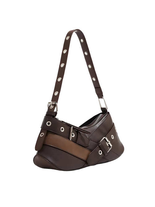 Ivy-Buckle Shoulder Bag