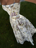 Clara-Floral Midi Dress