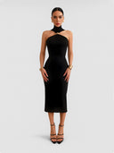 Ivy-Elegance Midi Dress
