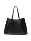 Iris-Leather Tote