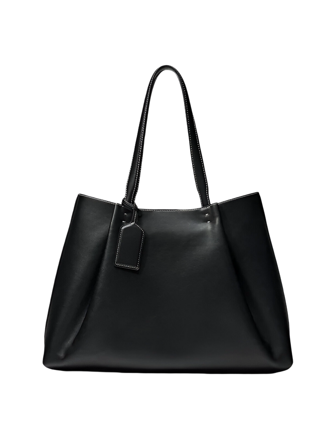 Iris-Leather Tote