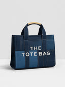 Aria-Denim Tote Bag