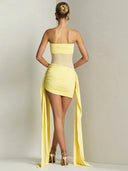 Nia-Sheer Glow Gown