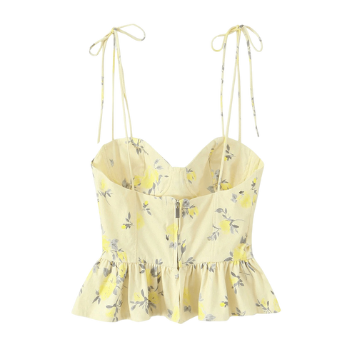 Lila-Flower Corset