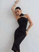 Ivy-Elegance Midi Dress