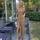 NIA-One Shoulder Dress