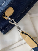 Aria-Denim Tote Bag